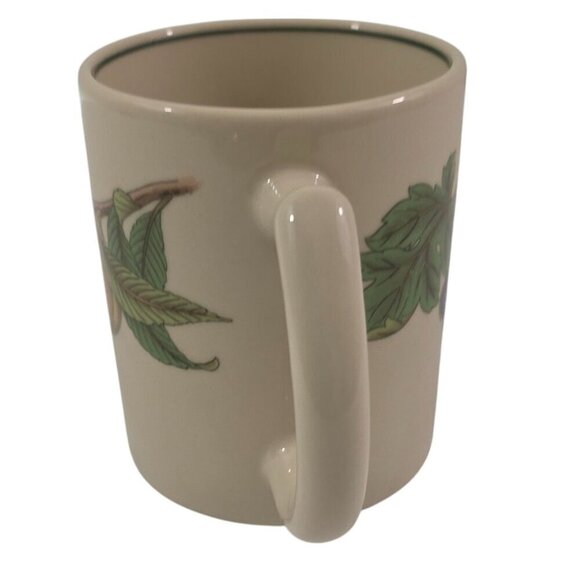 Epoch Wholesome Cups Fruit Pattern 12 Oz Stoneware Coffee Tea Mugs – Set of 2 - Picture 11 of 16